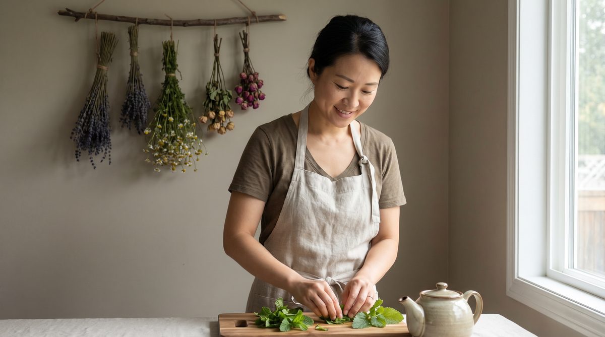 香蕉视频草本茶饮制作视频教程，女性生活技能视频分享，疗愈生活场景，ojxpz8r.cn